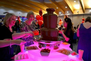 John Lewis Christmas Party Chocolate Fountain Hire Odney Club